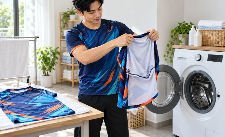 Giặt và bảo quản áo in chuyển nhiệt bền màu