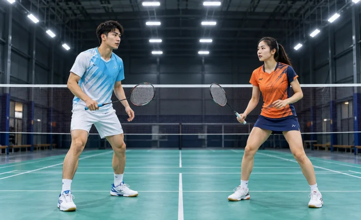 Chọn màu áo cầu lông dễ nhìn dưới ánh đèn sân