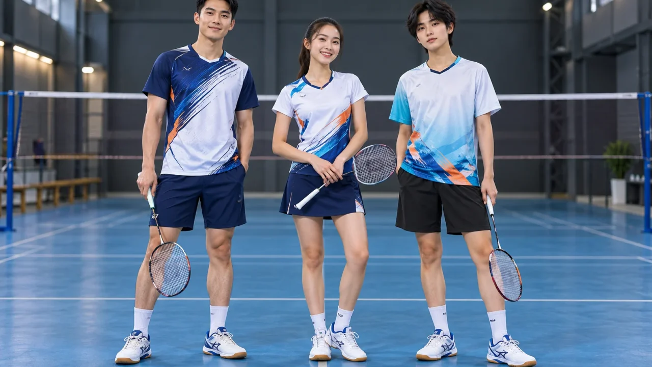 Chọn phom áo cầu lông nam, nữ và unisex