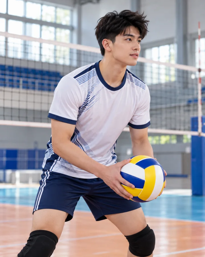 Quả bóng chuyền da VB 3300 – Màu thi đấu