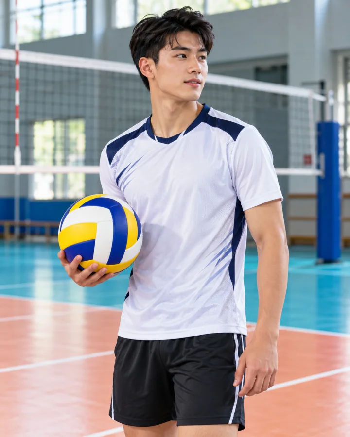 Quả bóng chuyền da VB 3500 – Màu thi đấu