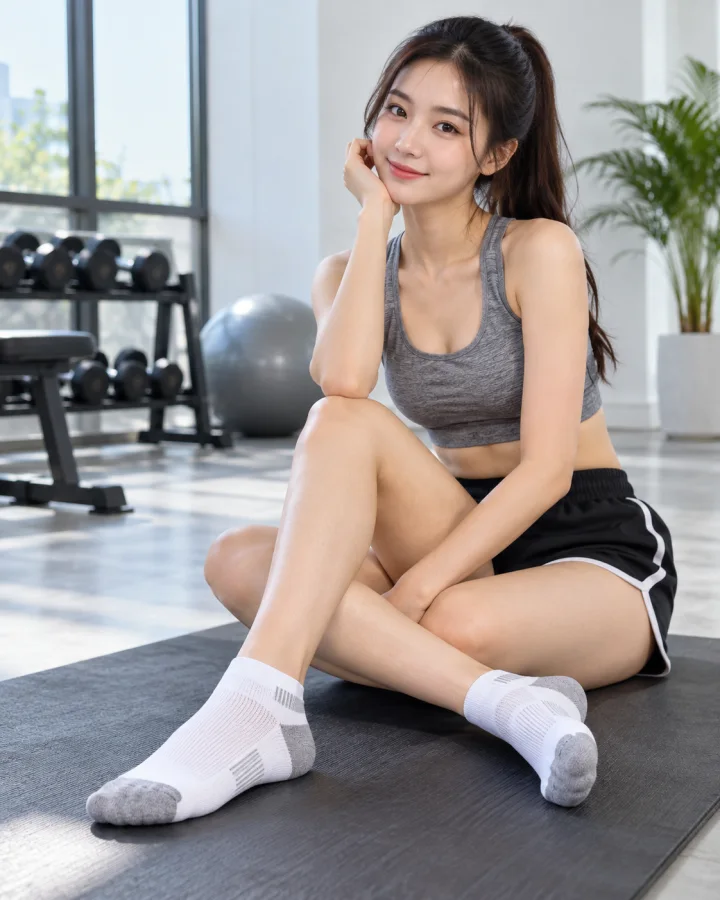 TẤT THỂ THAO CAO CẤP – BẢO VỆ CHÂN, TỐI ƯU HIỆU SUẤT – Cổ ngắn Mẫu 235