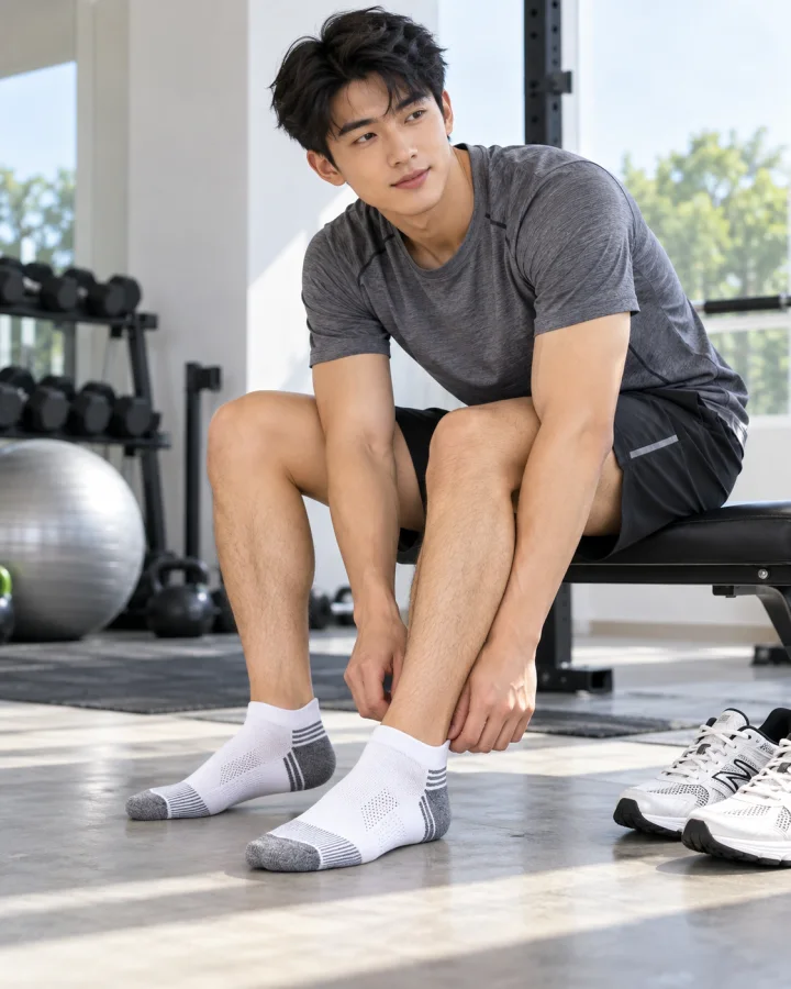 TẤT THỂ THAO CAO CẤP – BẢO VỆ CHÂN, TỐI ƯU HIỆU SUẤT – Khử mùi Mẫu 238