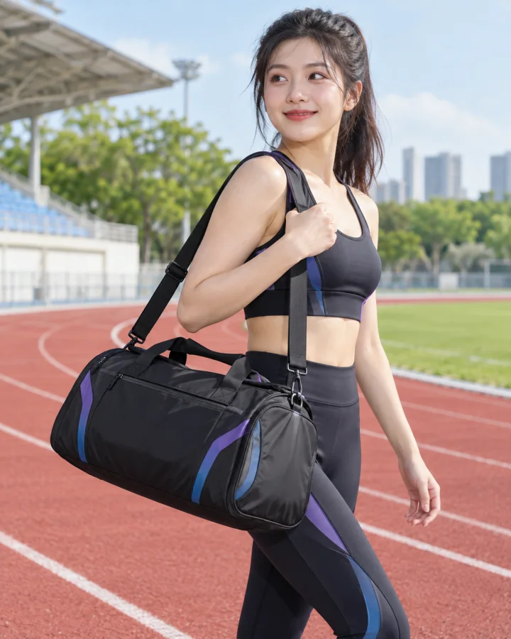 Túi thể thao T02 màu Đen – Co giãn 4 chiều