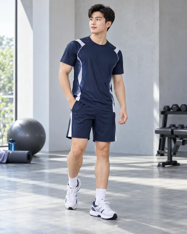 Trang phục thể thao đa năng Lux 03 – Màu navy